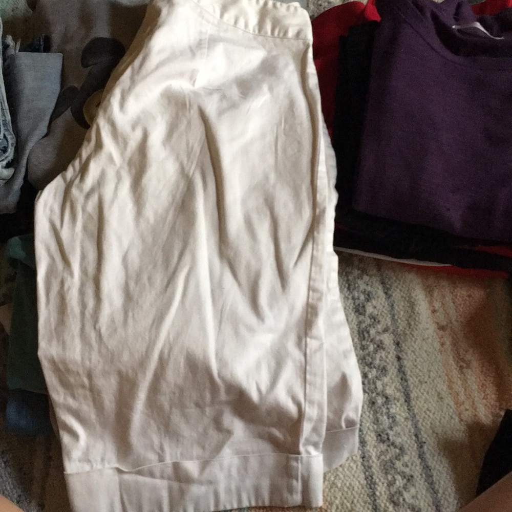 White Shorts
